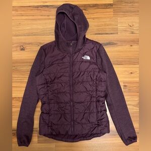 The North Face ThermoBall Hybrid Hoodie Jacket Purple Women’s S Outdoor Gorpcore